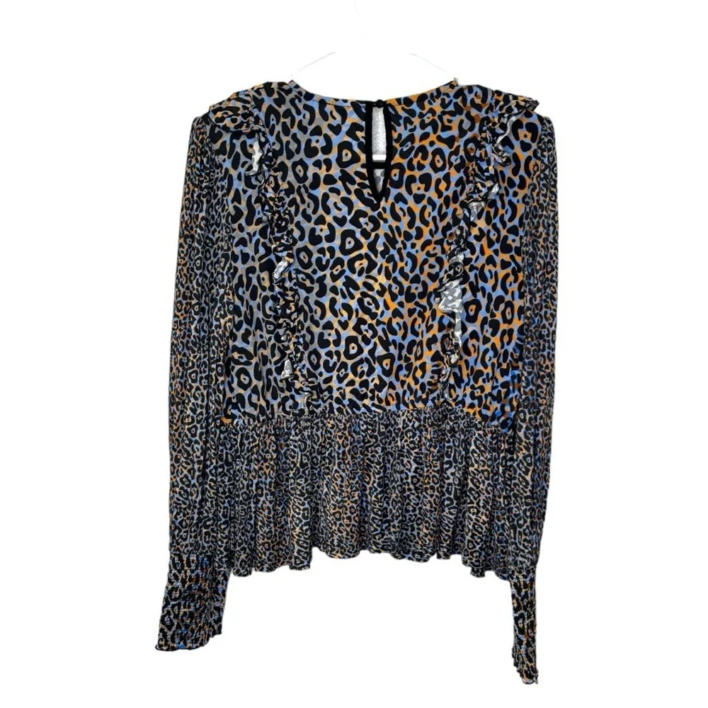 Bl^nk London "Moira" Leopard Top (M) - Picture 4 of 6